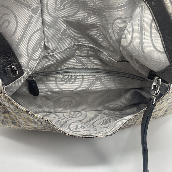 Brighton Nolita Shimmer Snakeskin Leather Wristlet N W/Out Tags - Picture 5 of 8